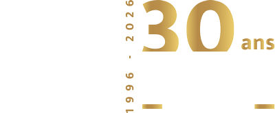 Logo 30 ans Canal du Midi Unesco blanc Toulouse